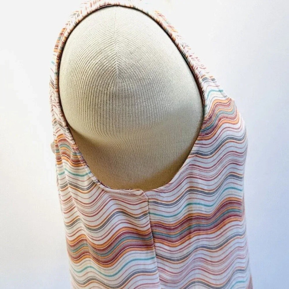 NWT SO Goods For Life Juniors Sleeveless Pullover Square Neck Striped Top Sz XL - Picture 4 of 10